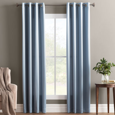 Slate Blue Curtains Wayfair